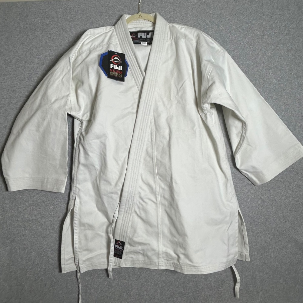 NWT FUJI Sports Summit All-Around Grappling Gi Set White Mens Size 5 Judo  BJJ